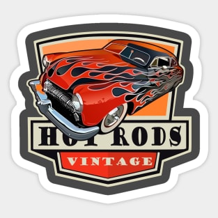 Hot Rod Sticker